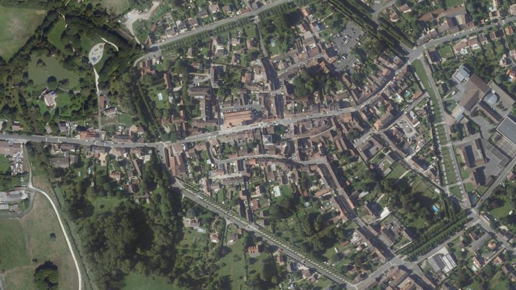 Vue aérienne de Les Pêcheurs de l'Yerres