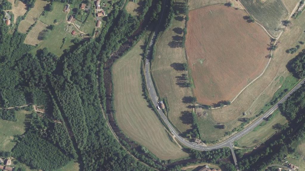 Vue aérienne de No-kill - Dore - Pont David