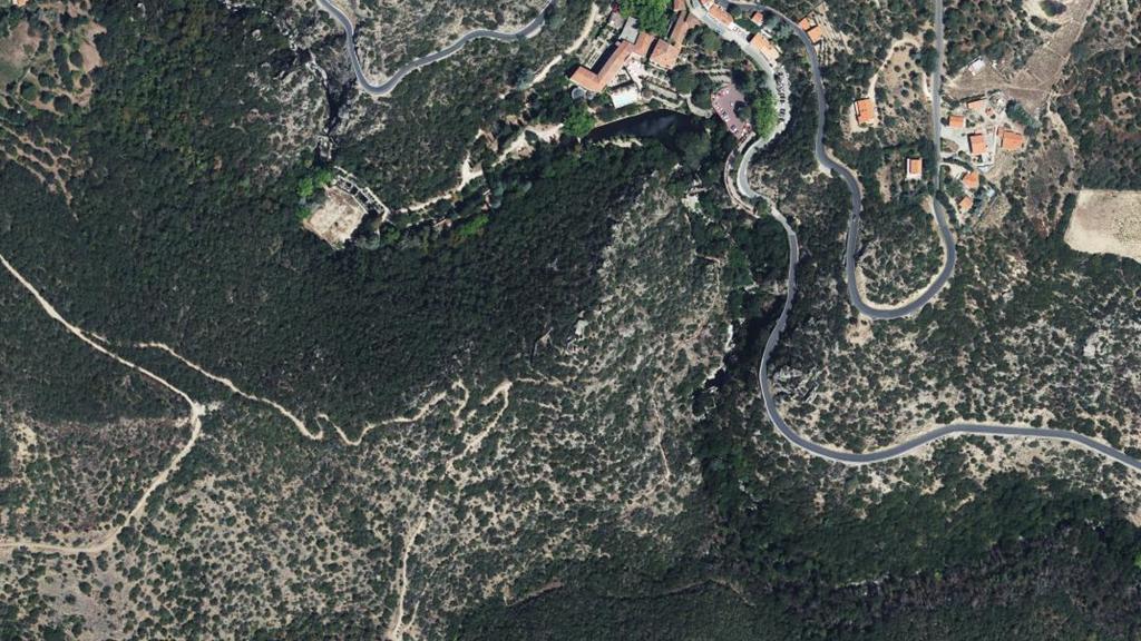 Vue aérienne de Paracolls