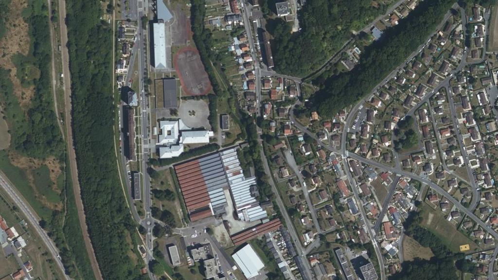 Vue aérienne de Parcours Barentin