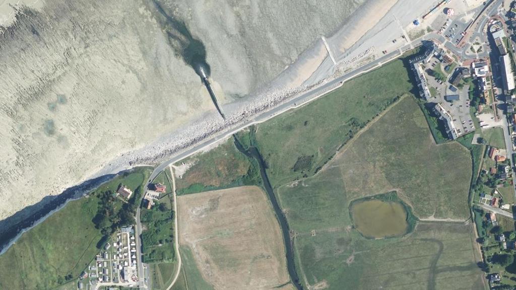 Vue aérienne de Parcours Chantereine (Criel sur Mer)