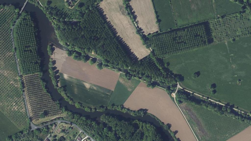 Parcours de graciation de Saint-Laurent-des-Hommes sur la rivière Isle