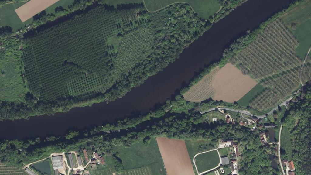 Parcours de graciation de Sarlat sur la rivière Dordogne