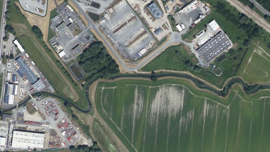Vue aérienne de Parcours de la prairie