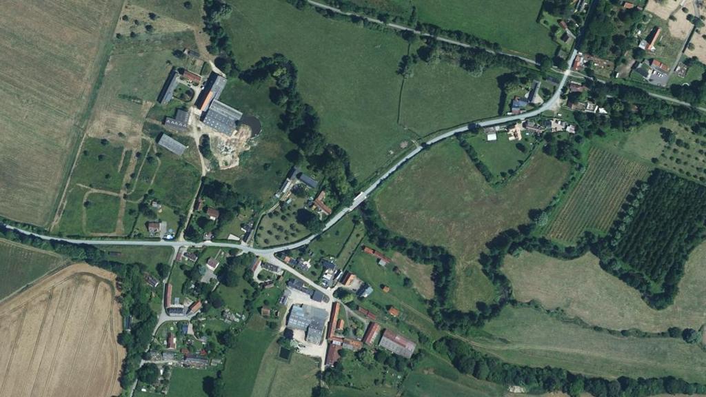 Vue aérienne de Parcours de Maintru