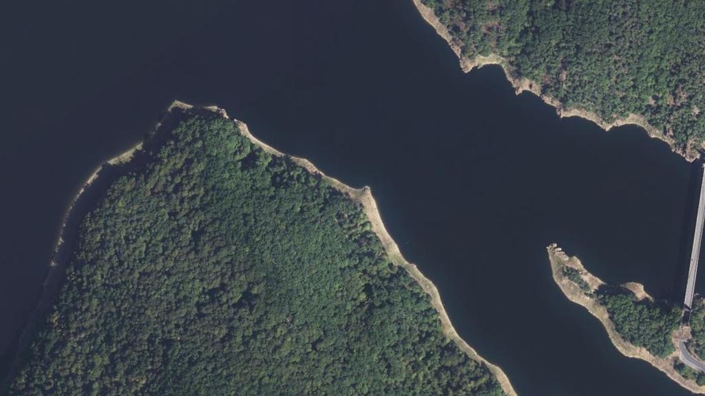 Vue aérienne de Parcours de nuit du Labiou
