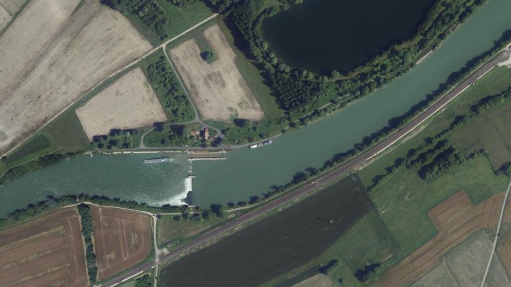 Vue aérienne de Parcours de pêche de Trélou-sur-Marne