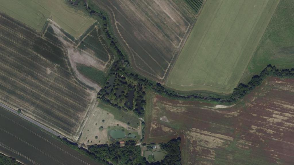 Vue aérienne de Parcours de pêche de Vallées en Champagne