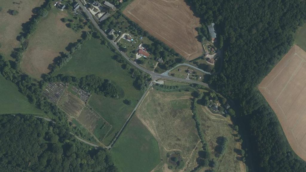 Vue aérienne de Parcours des cressonnières