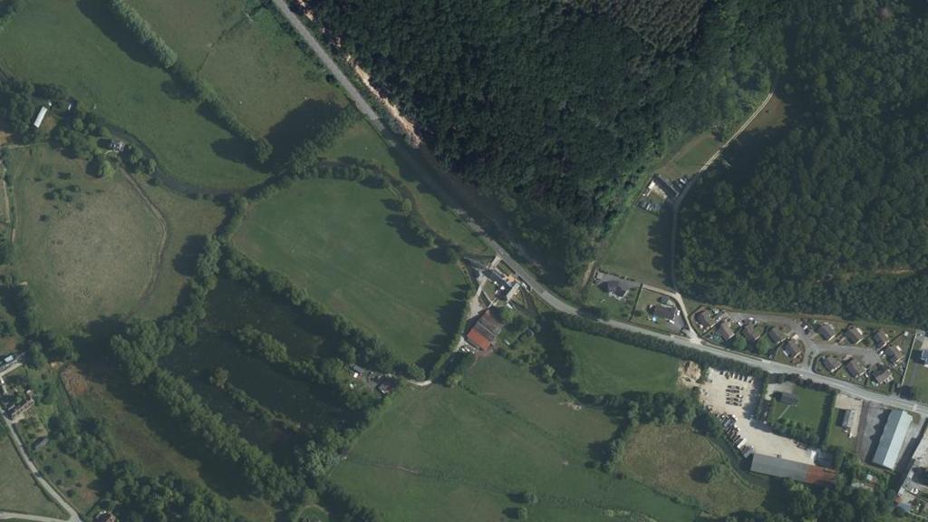 Vue aérienne de Parcours des deux moulins