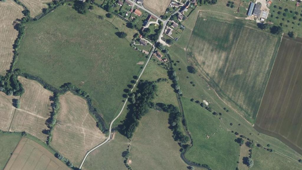 Vue aérienne de Parcours d'Hocquelus (Sauchay)