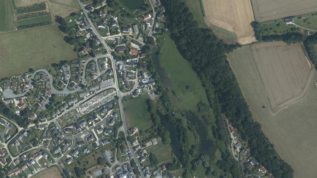 Vue aérienne de Parcours du moulin Alleaume