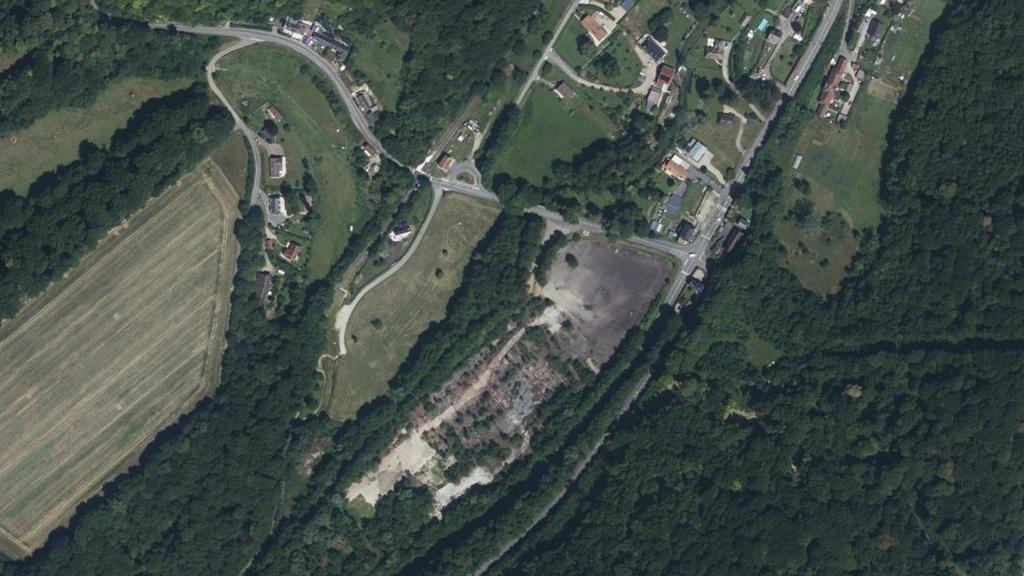 Vue aérienne de Parcours du pont du Paulu