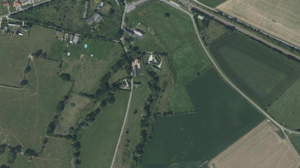 Vue aérienne de Parcours les coutures
