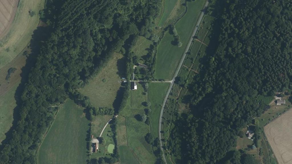 Vue aérienne de Parcours Mesmoulins