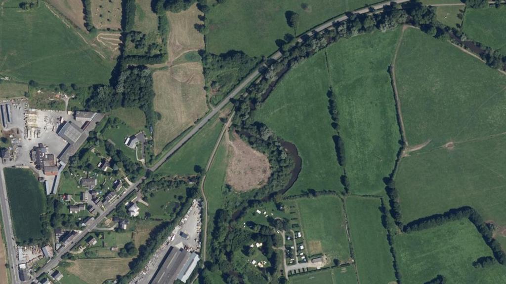 Vue aérienne de Parcours Mixte