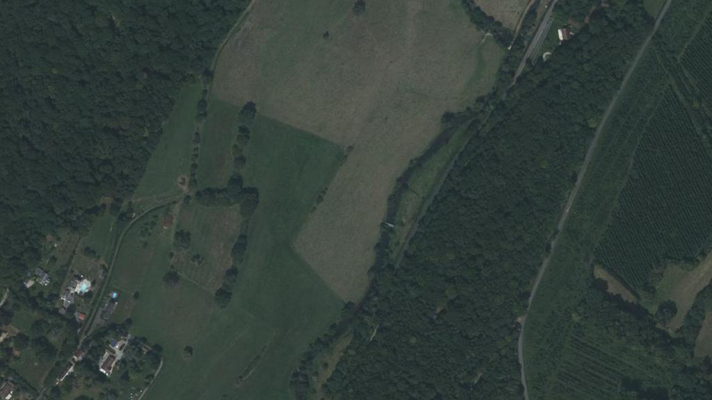 Vue aérienne des environs de Ferrières-Saint-Hilaire