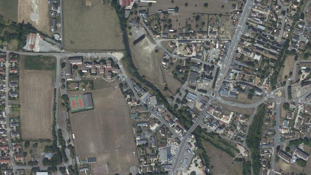 Vue aérienne de Parcours riviere/Gravigny