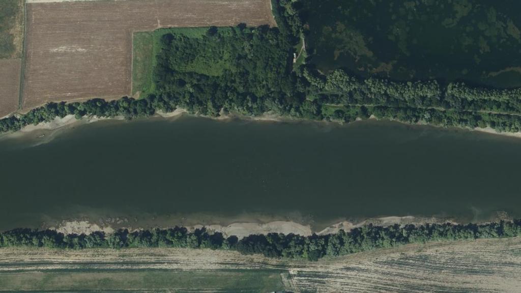 Vue aérienne de Parcours seine (Eure)