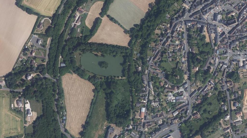 Vue aérienne de Plan d’eau Chapoton