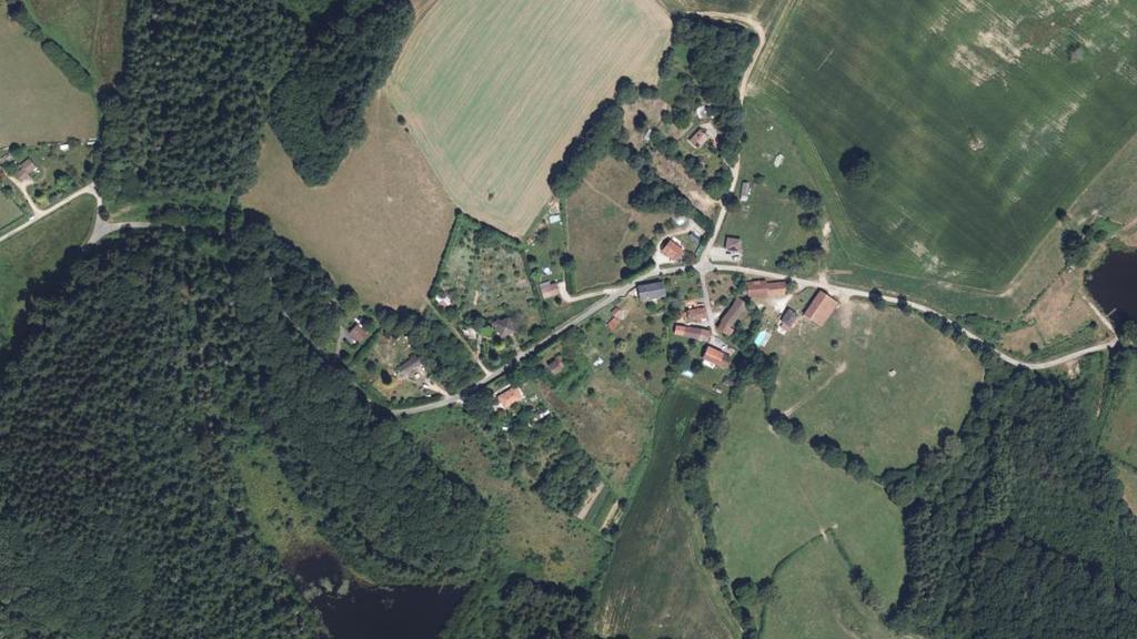 Vue aérienne des environs de Champnétery