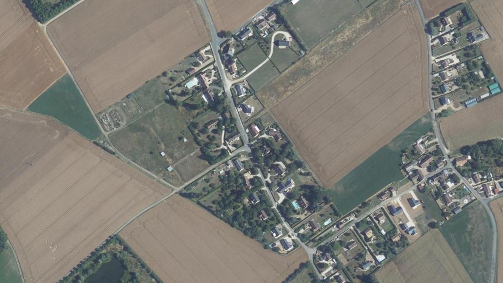 Vue aérienne de Plan d'eau de Coquainvilliers