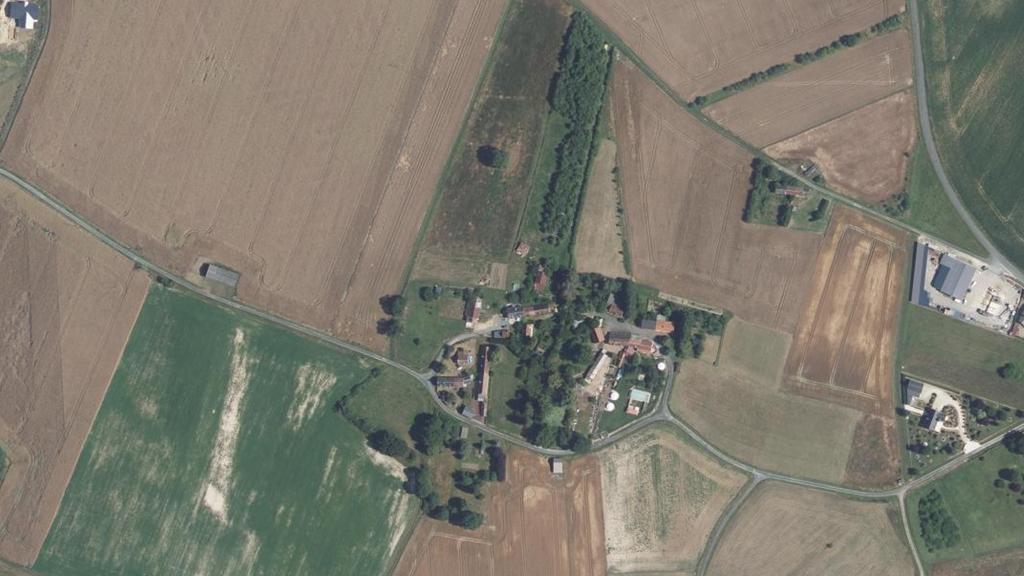 Vue aérienne de Plan d'Eau de Faverolles