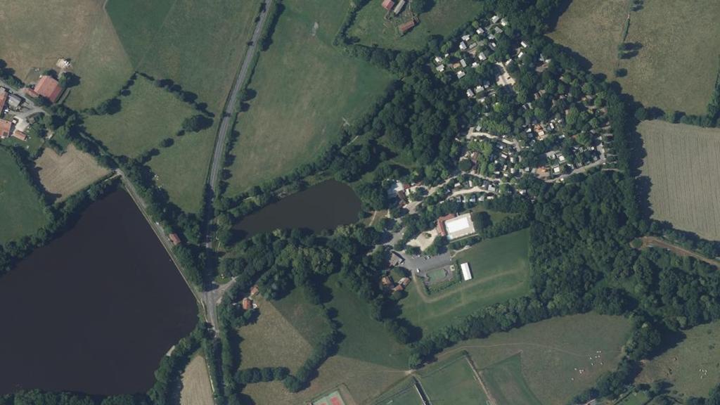 Plan d'eau de la Bretèche aux Epesses : 0,77 ha