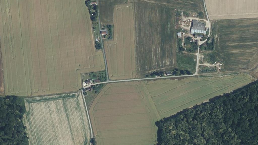 Vue aérienne des environs de La Ferrière