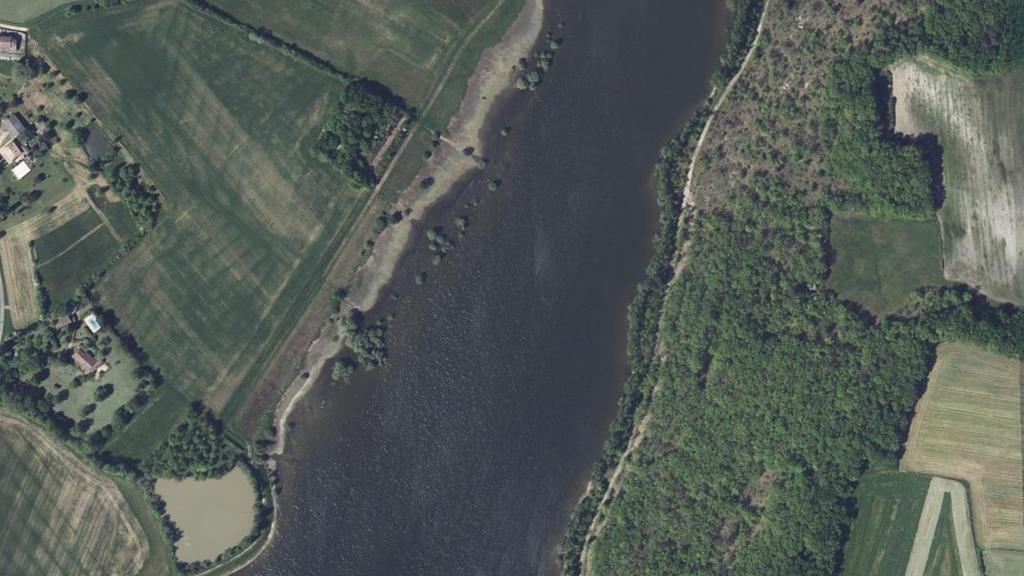 Vue aérienne de Plan d'eau de La Ganne