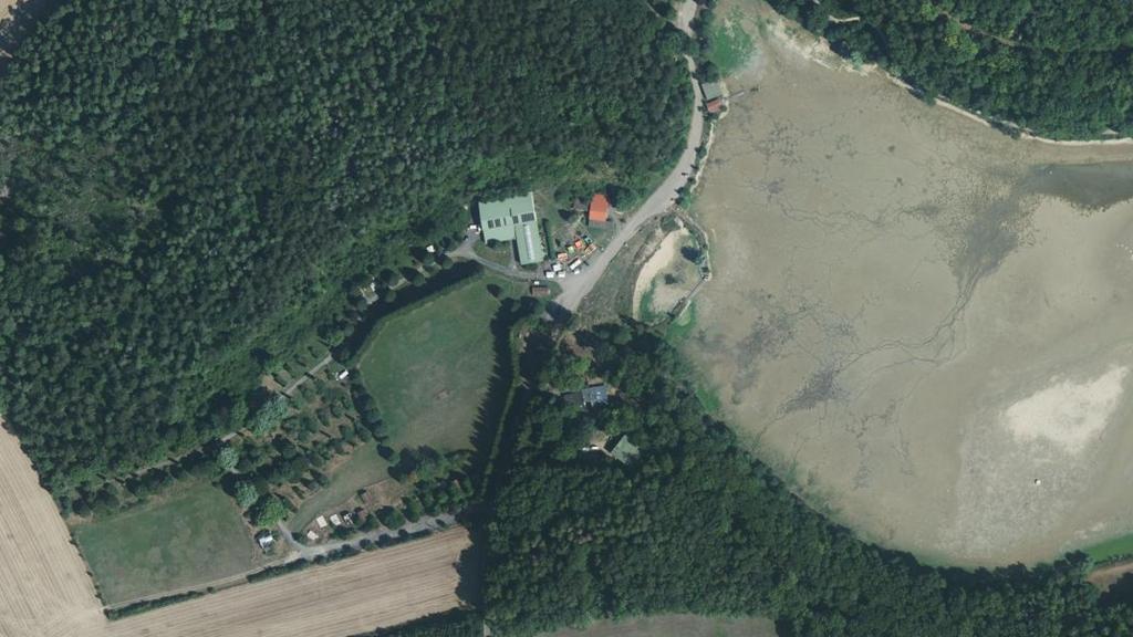 Vue aérienne des environs de Marville