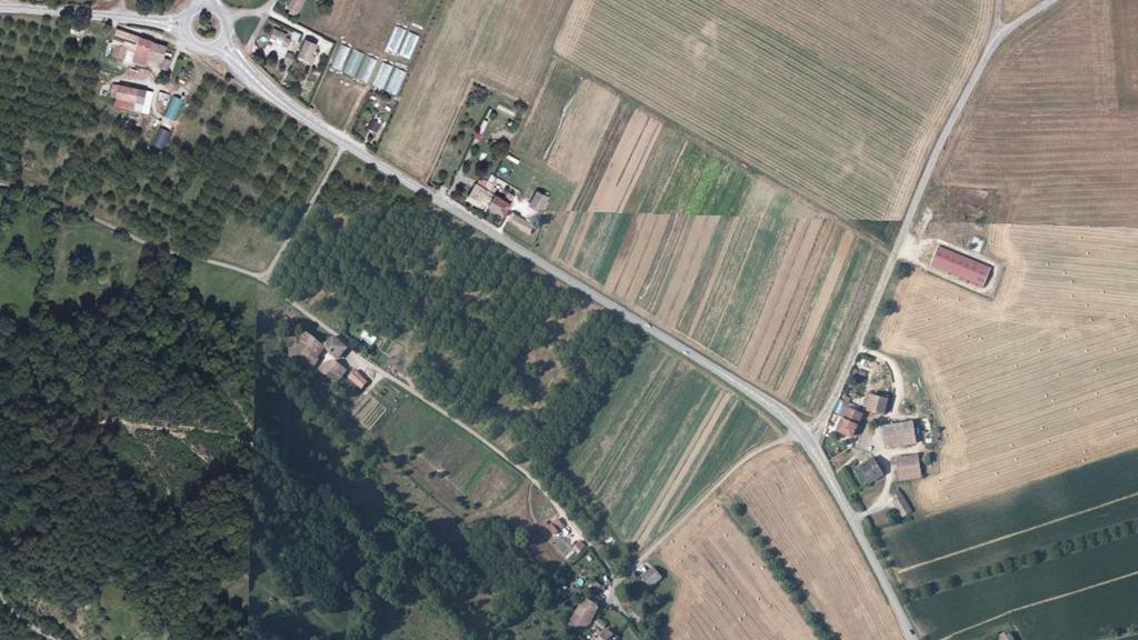 Vue aérienne de Plan d'eau de Saint Nazaire (Saint-Thomas-en-Royans)