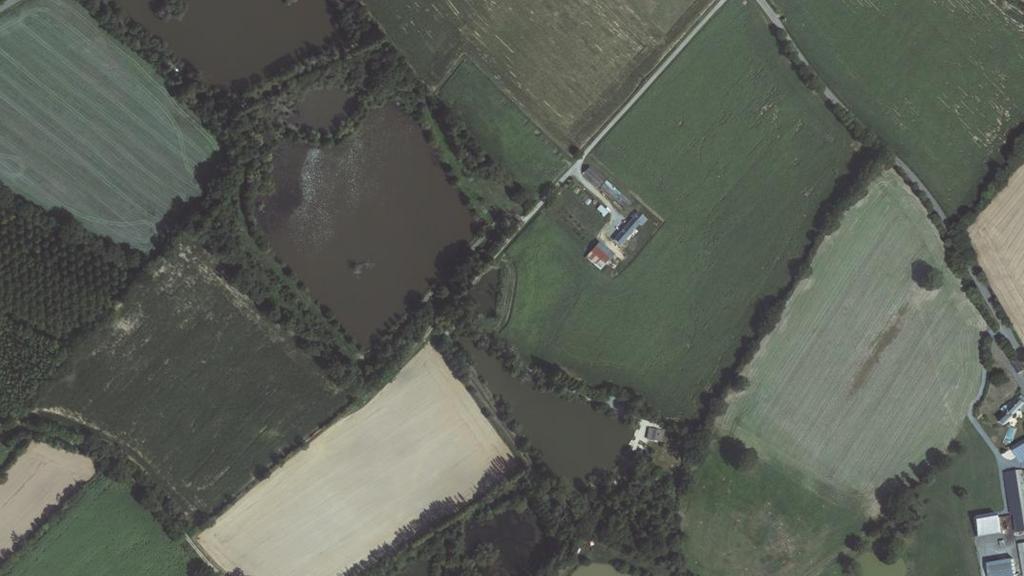 Vue aérienne de Plan d'eau de Trémezeau