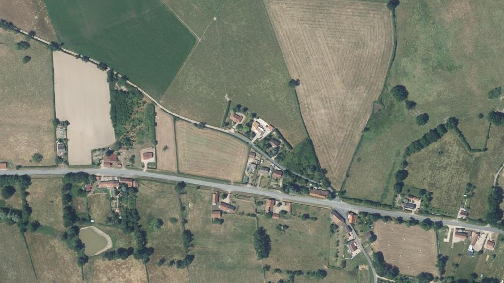 Vue aérienne de Plan d'Eau des Acacias