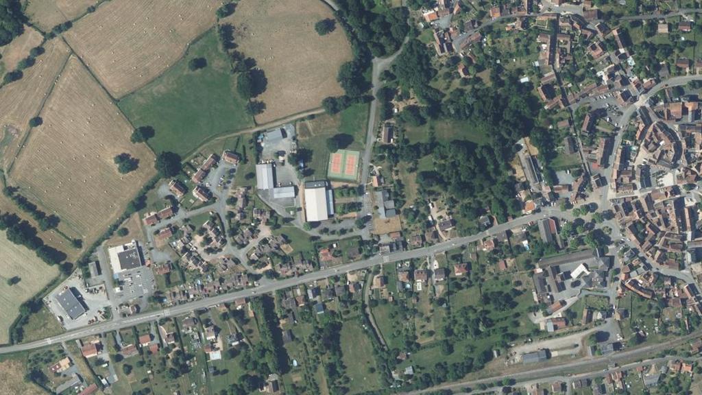 Vue aérienne de Plan d'Eau du Moulin de Lyon