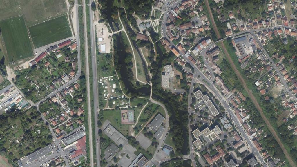 Plan d'Eau sur la Seine