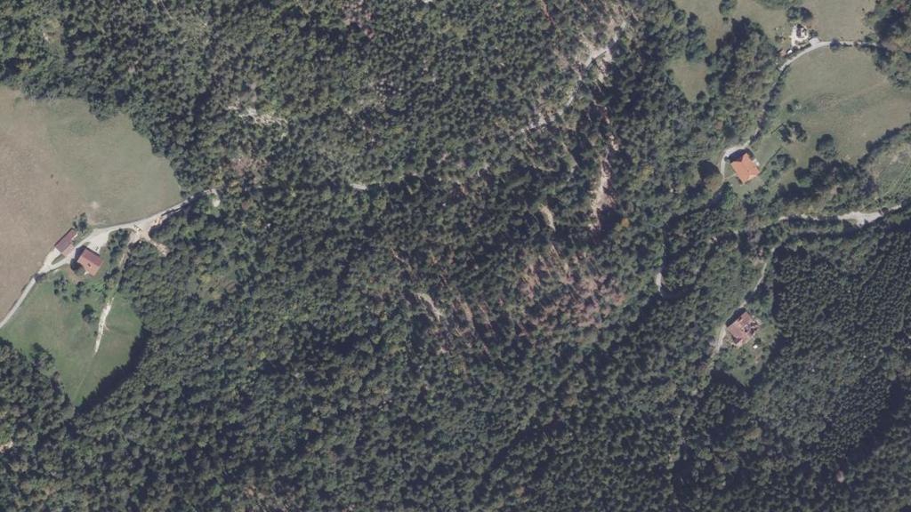 Vue aérienne des environs de Charquemont