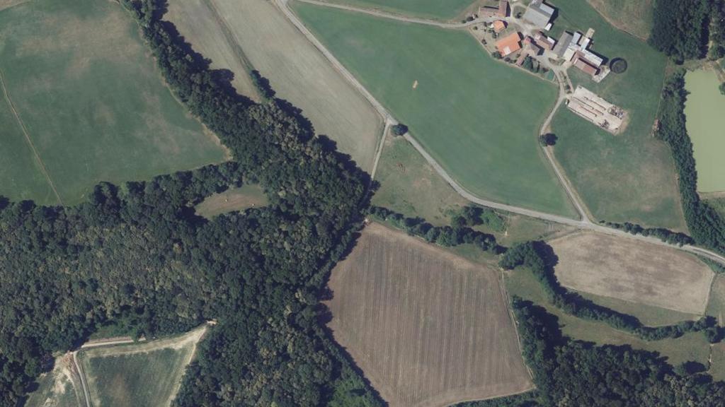 Vue aérienne de Ru. d'Artix à Artix