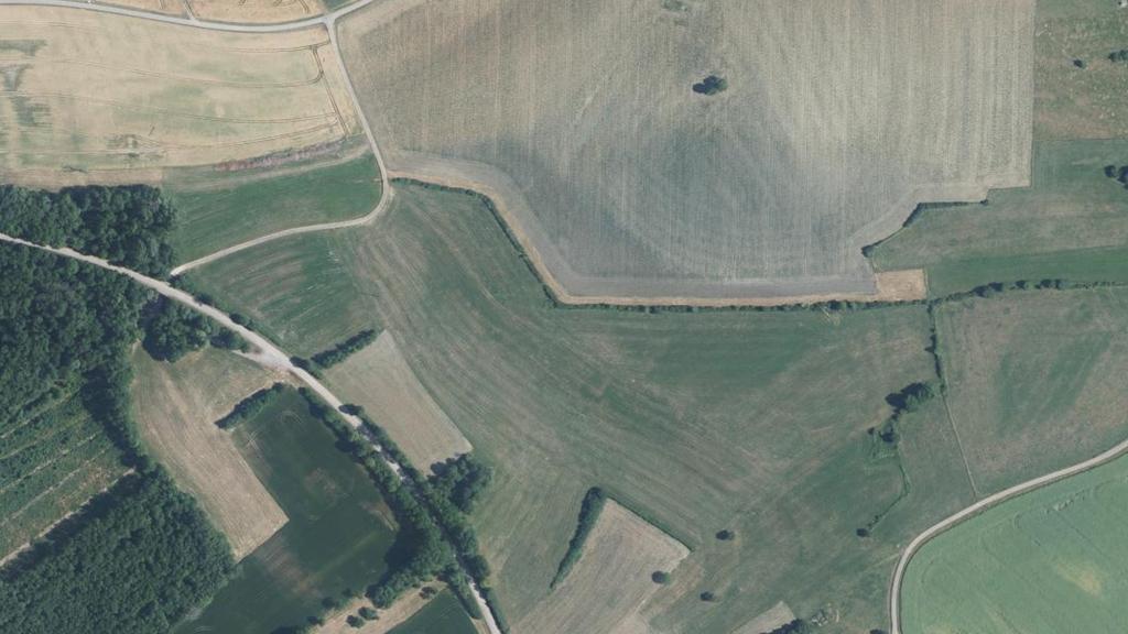 Vue aérienne de Ru de Corbe