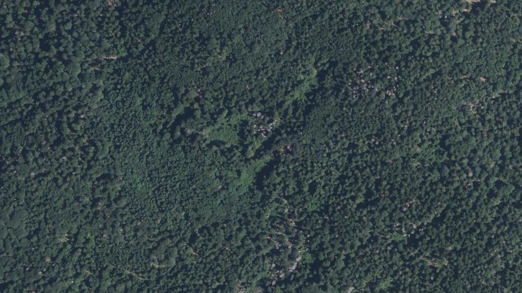 Vue aérienne des environs de Le Thillot