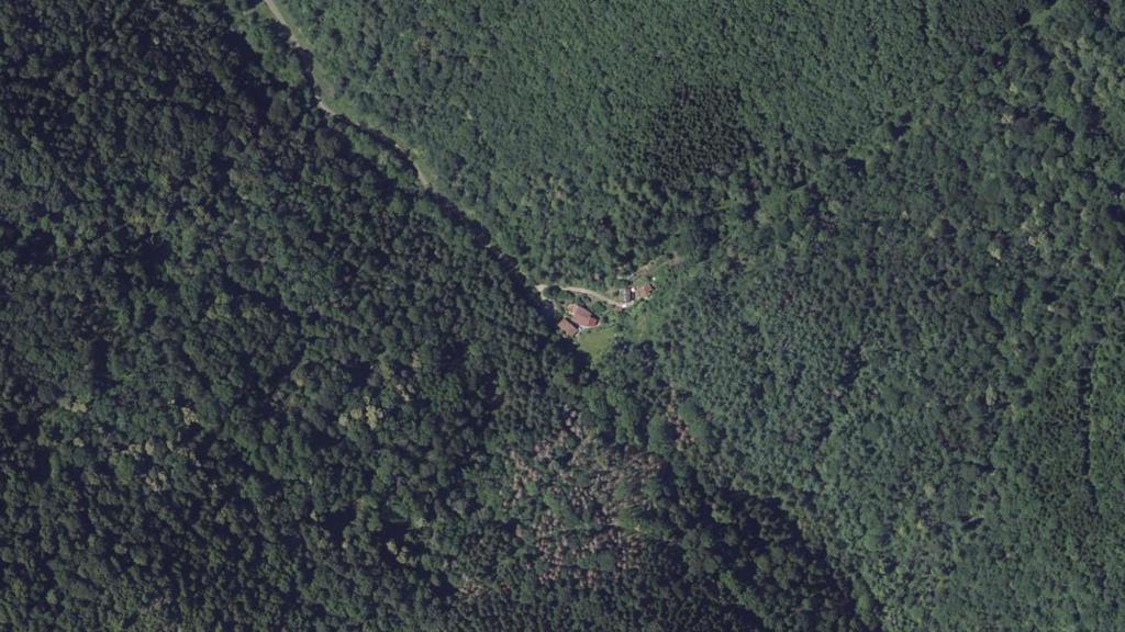 Vue aérienne des environs de Nescus