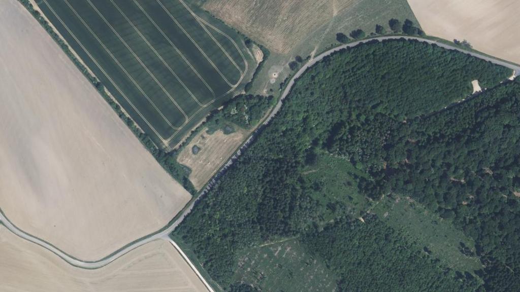 Vue aérienne de Ru de la Fousole