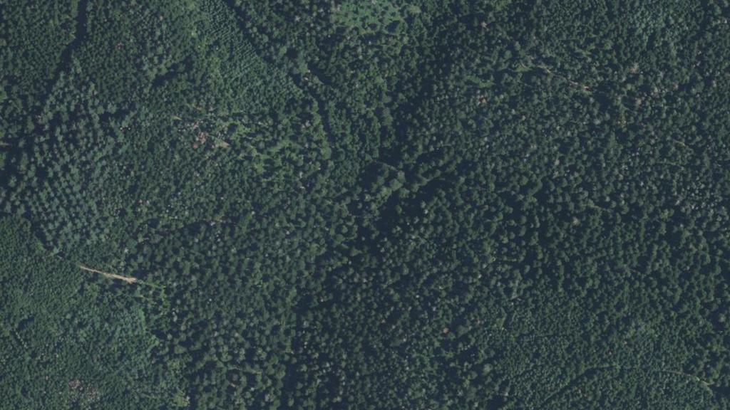Vue aérienne des environs de Mortagne