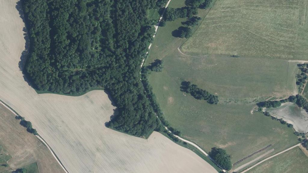 Vue aérienne des environs de Girancourt