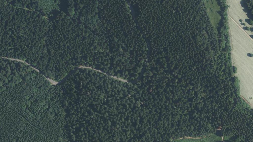 Vue aérienne de Ru de Mandray
