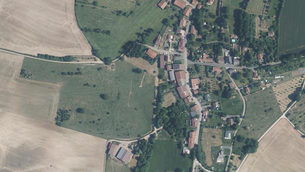 Vue aérienne de Ru de Nossoncourt