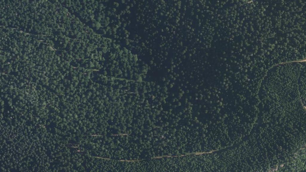 Vue aérienne de Ru de Robache