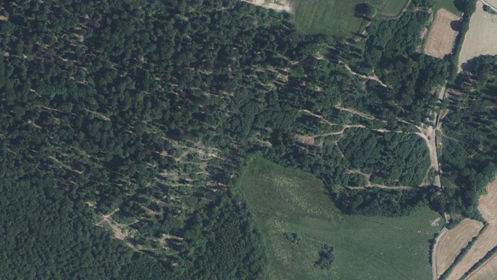 Vue aérienne de Ru des Arsondieux