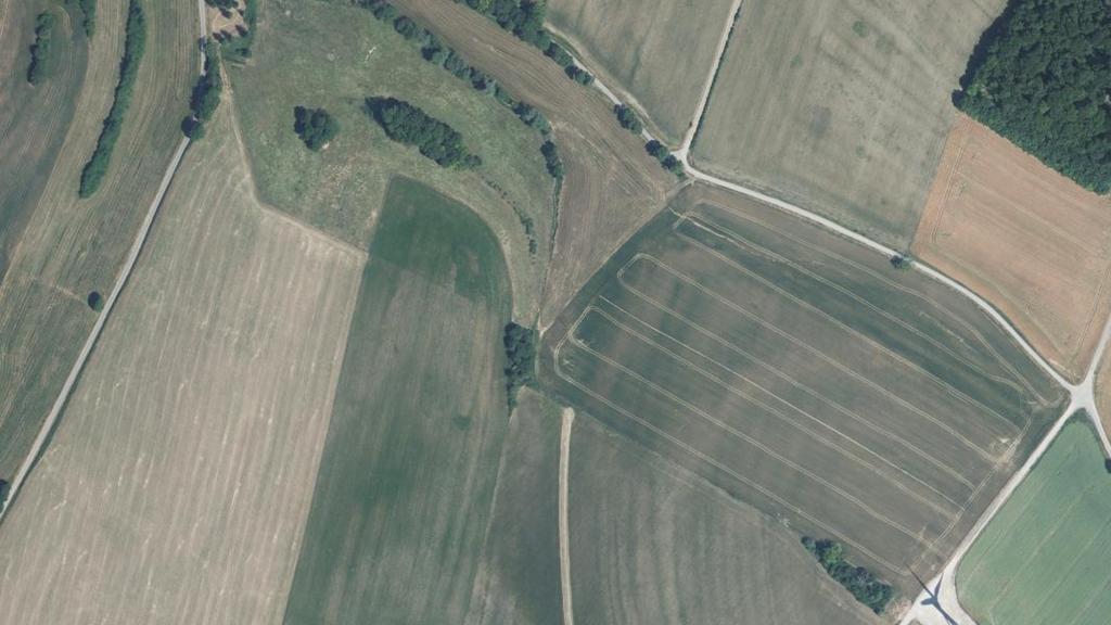 Vue aérienne de Ru des Grandes Saules