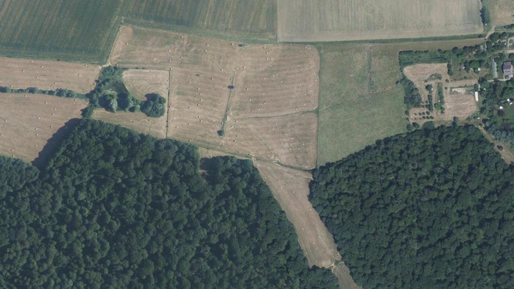 Vue aérienne des environs de Châtel-sur-Moselle